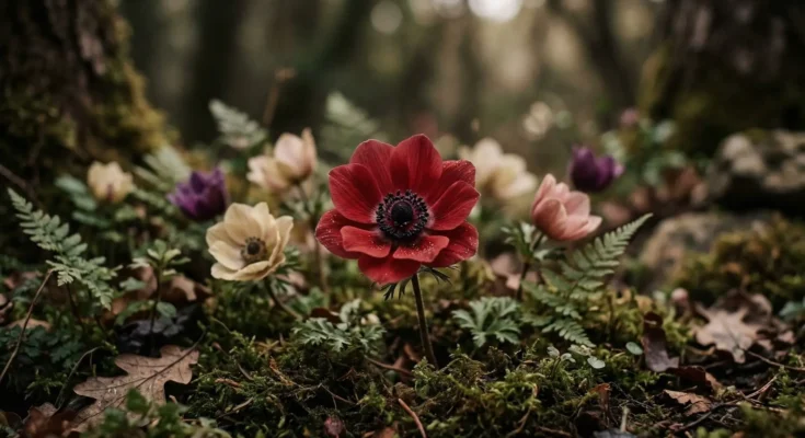 Anemone Flower: Complete Deep Guide – Mythology, Symbolism, Fragile Beauty, Spiritual Meaning & Emotional Power
